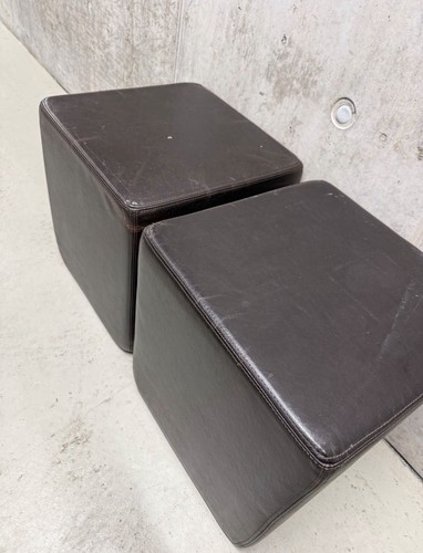 Cubi sgabelli pelle - cubi/sgabelli,