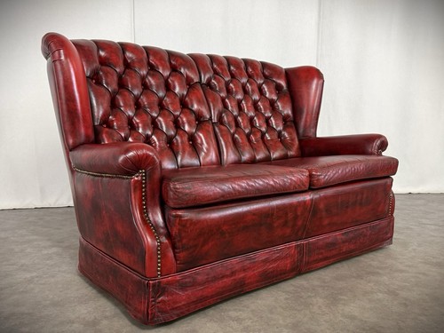 Divano pelle chesterfield - pelle,
