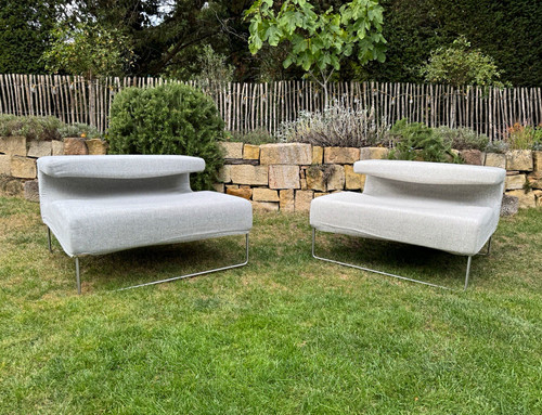 Poltrona moroso lowseat - lowseat, grigia