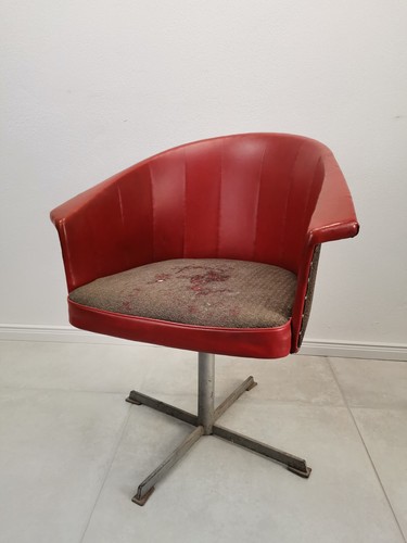 Sedia poltrona anni - , rosso