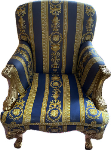 Grande poltrona versace stile - poltrona,