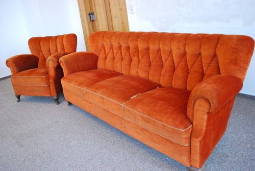 Divano poltrona vintage - e,