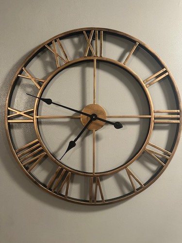 Orologio parete metallo - orologio, da