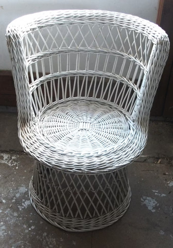 Poltrona rattan intrecciata - in,