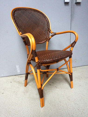 Sedia vintage rattan - vintage, in