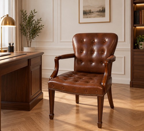Sedia scrivania chesterfield - sedia,