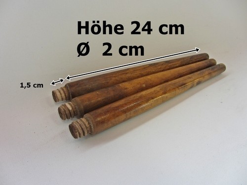 Piedini per tavolino conici - 3x,