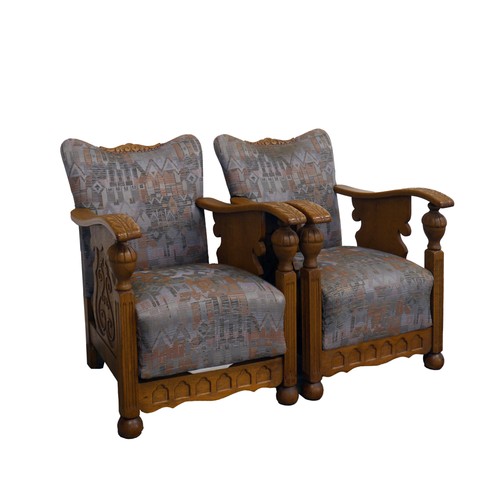 Poltrone lounge vintage anni - 2,